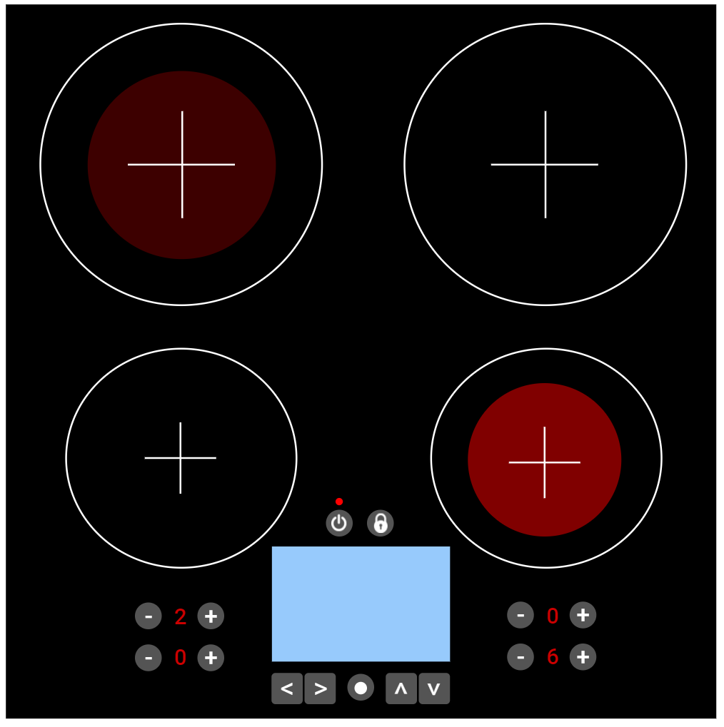 Hob design