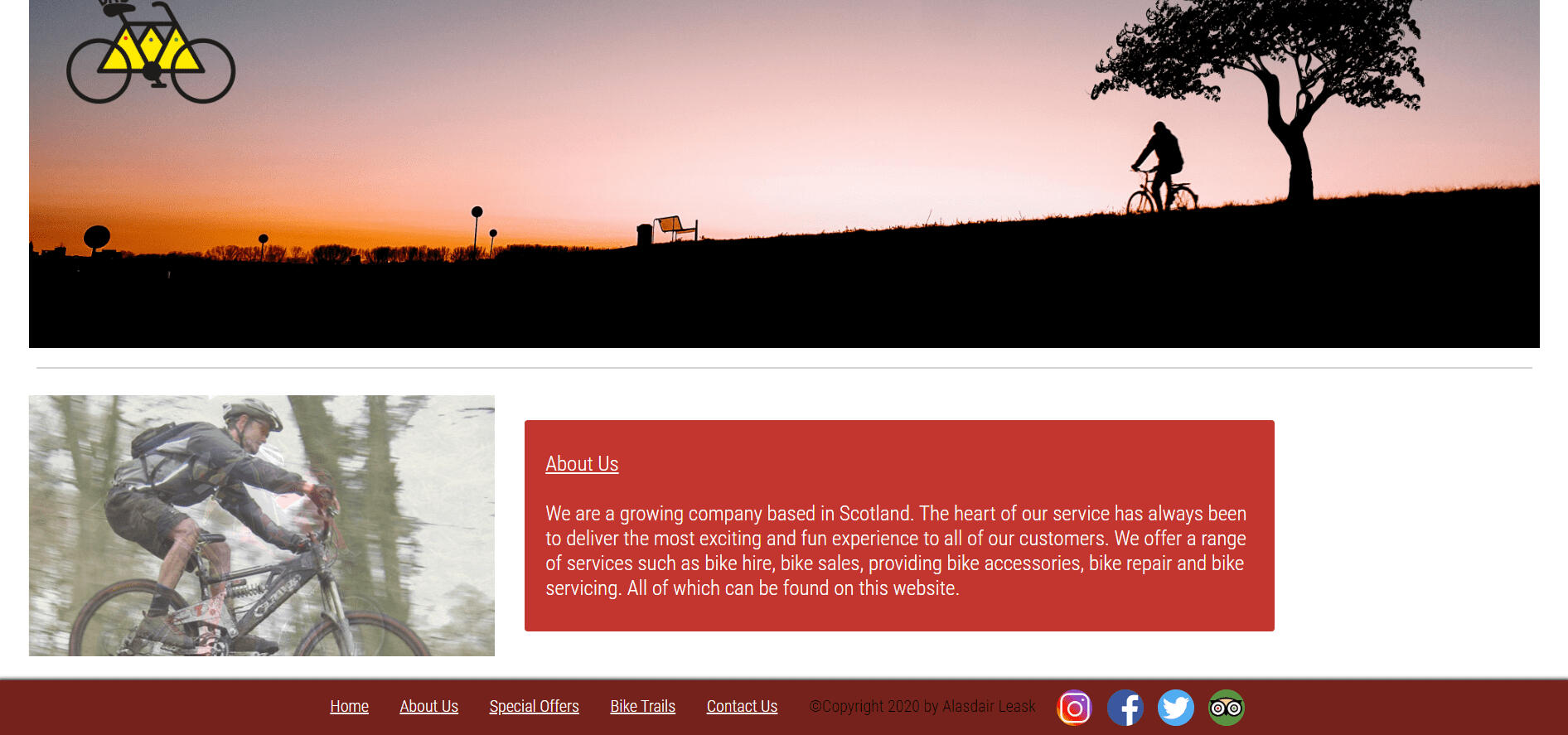 Final product - about us